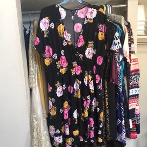 Torrid Wrap Floral dress